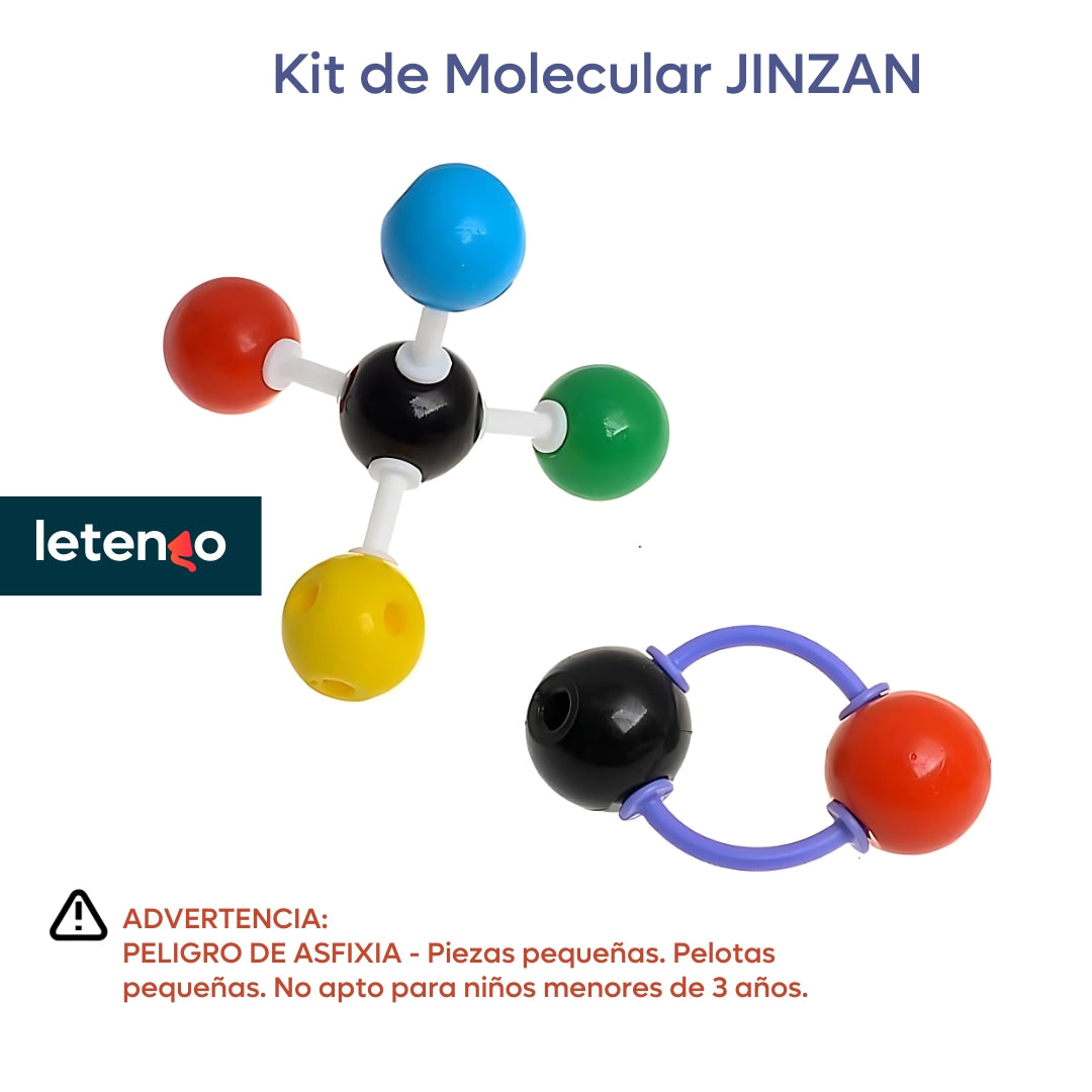 Kit Molecular De Química Orgánica Modelo Molecular Educativo