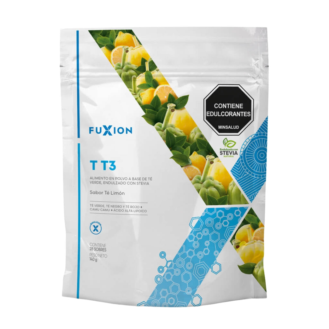 Thermo T3 Fuxion Quemador De Grasa Y Control De Peso - 28 Sobres