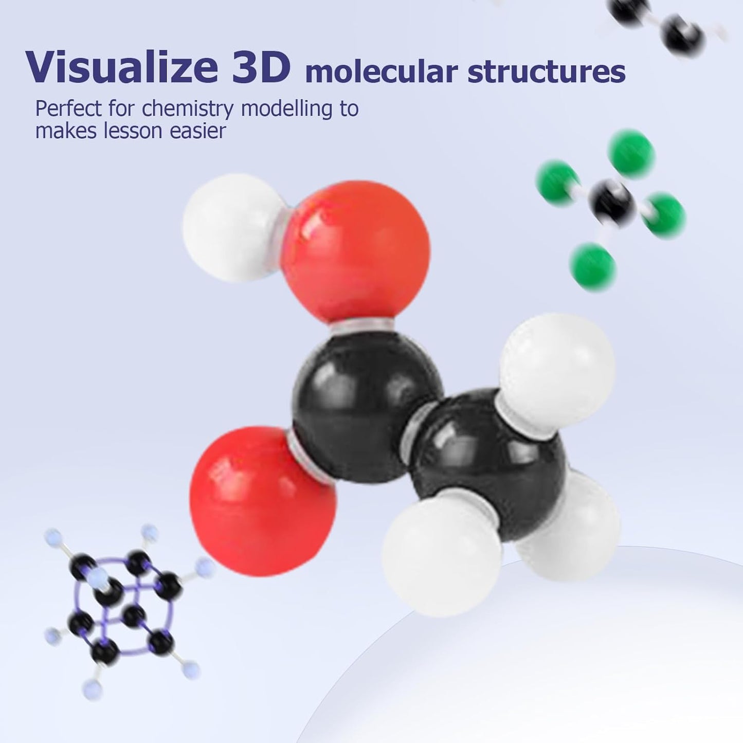 Kit Molecular De Química Orgánica Modelo Molecular 444 Pieza