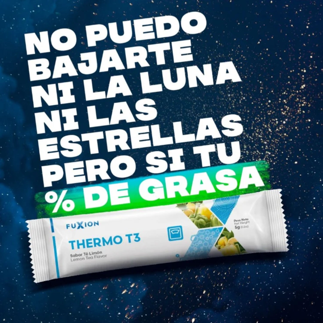 Thermo T3 Fuxion Quema Grasa, Adelgaza - 28 Sobres