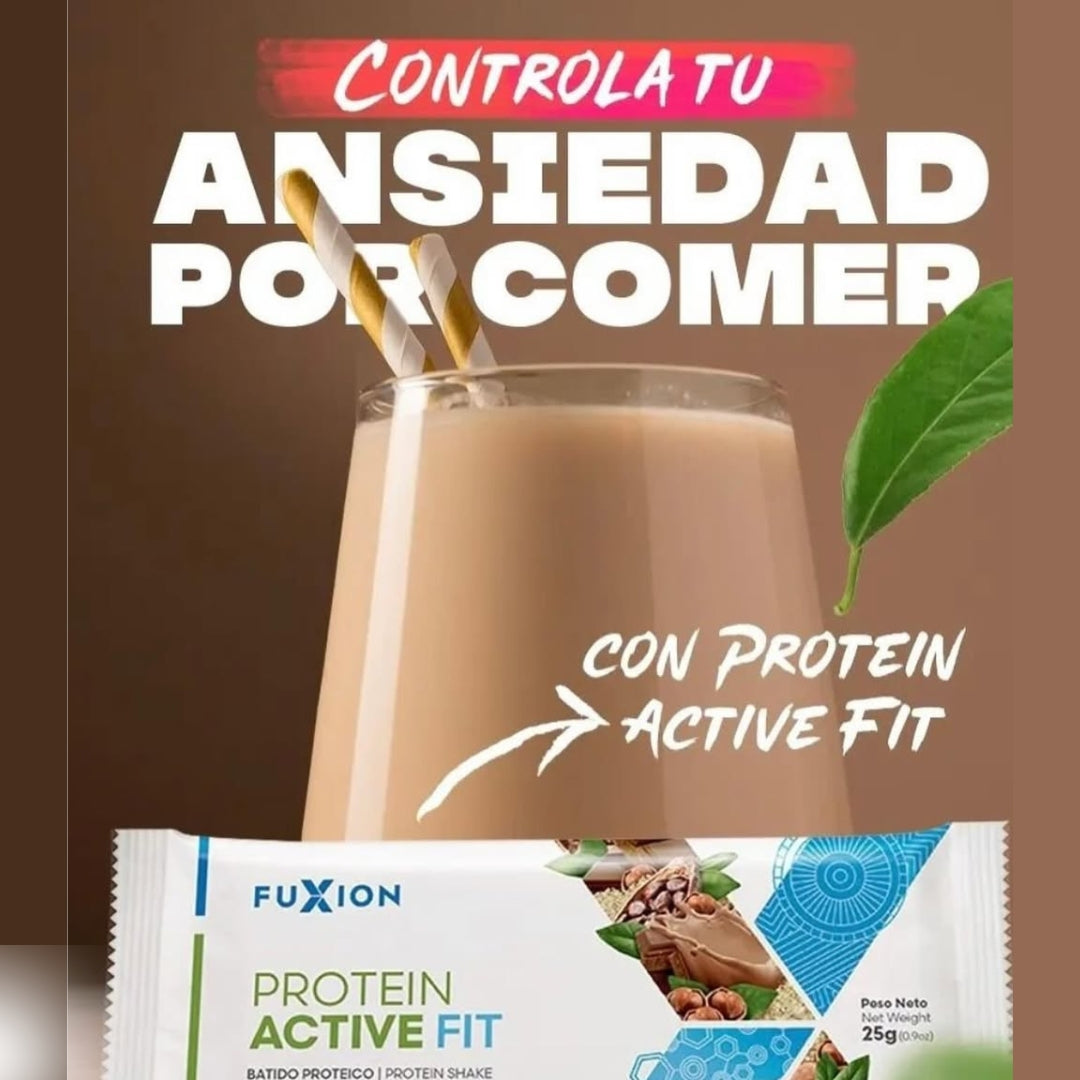 Proteína Activa Fuxion Tonifica  Sabor Chocolate con avellanas- 14 Sobres