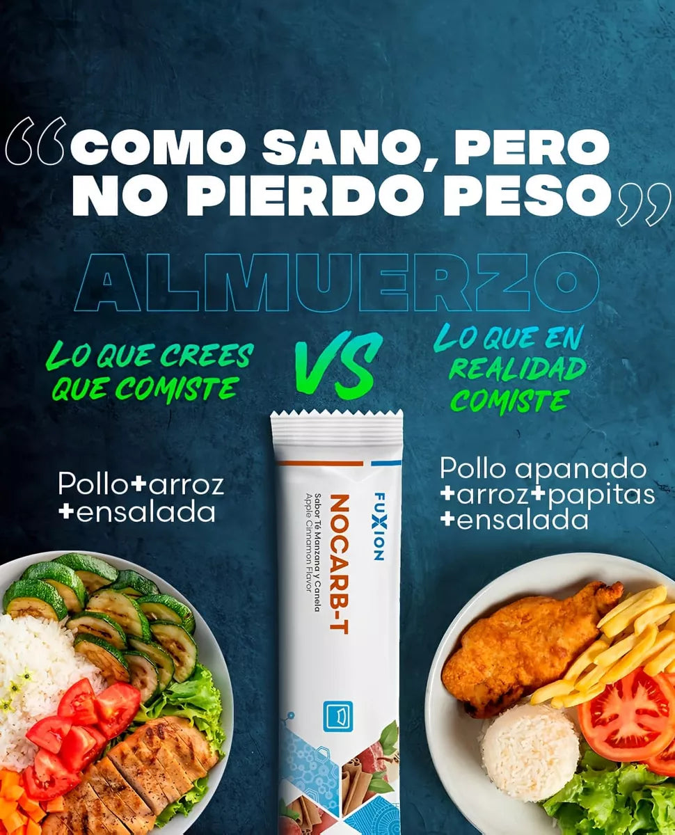 Kit Prunex 1 Nocar-t Baja De Peso Fuxion - 28 Sobres C/u