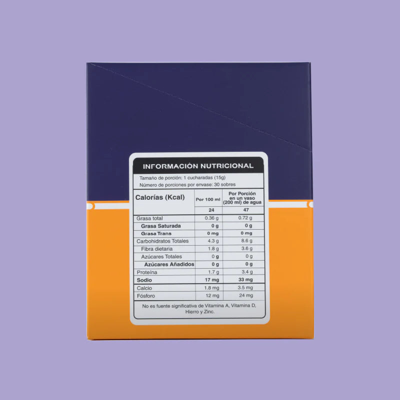 Fibra Con Prebiótico Fos En Sachet - Mumu To Go