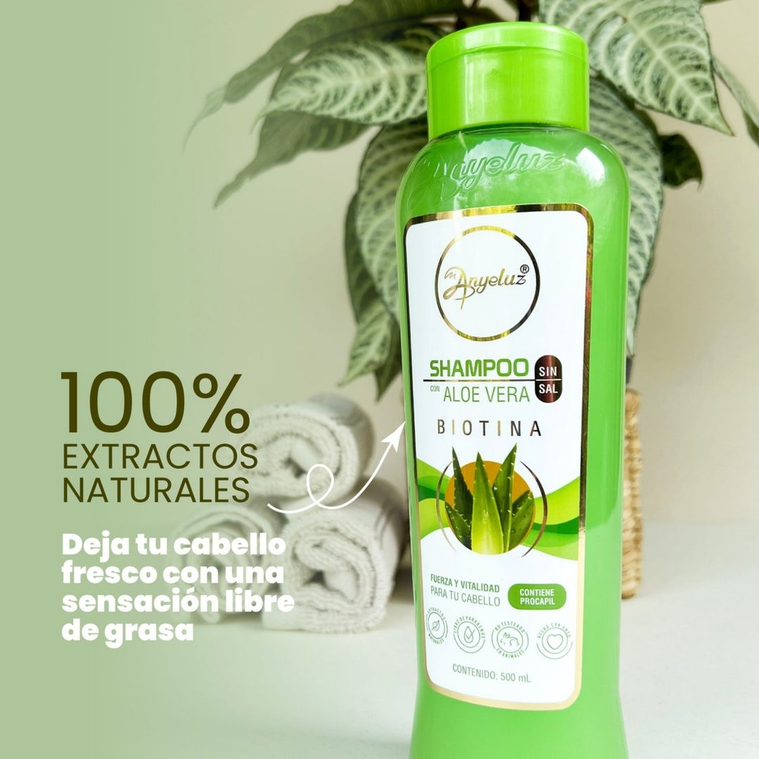 Shampoo De Aloe Vera - Anyeluz