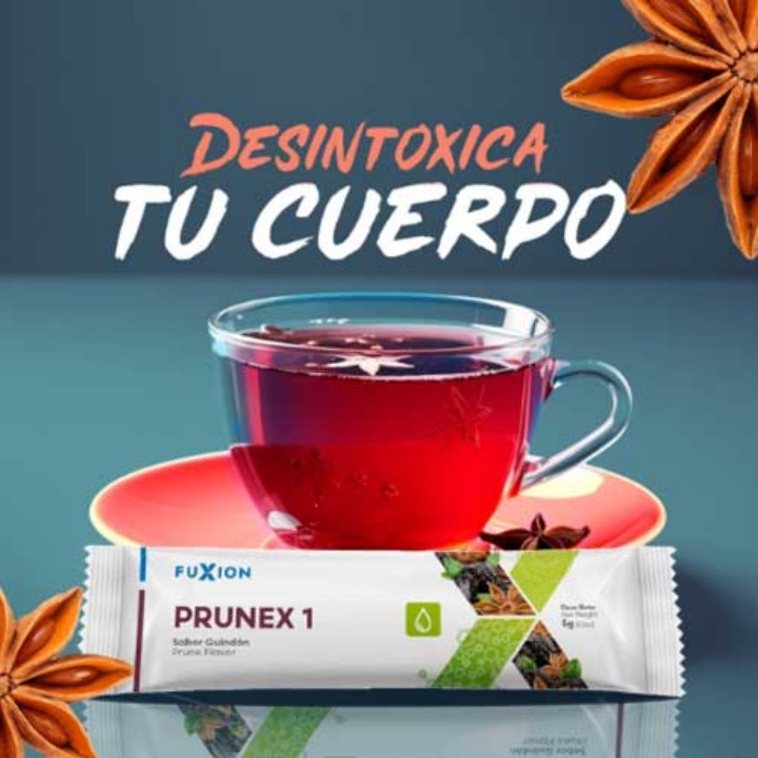 Prunex 1 Fuxion Detox Digestivo - 28 Sobres