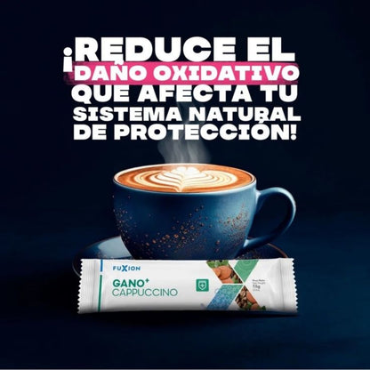 Capuchino Café Ganomas Fuxion - 28 Sobres