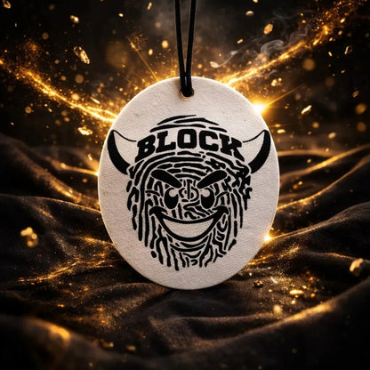 Ambientador Colgante Emojiblock by Carblock Perfume Millonario