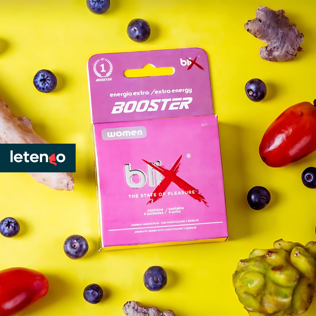 Potenciador Energia Sexual Blix Booster Afrodisíaco 100% Natural Para Hombre