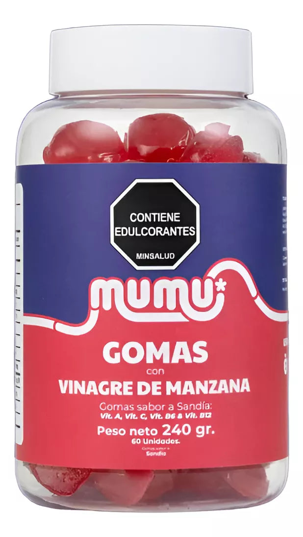 Gomitas De Vinagre Manzana - Mumu