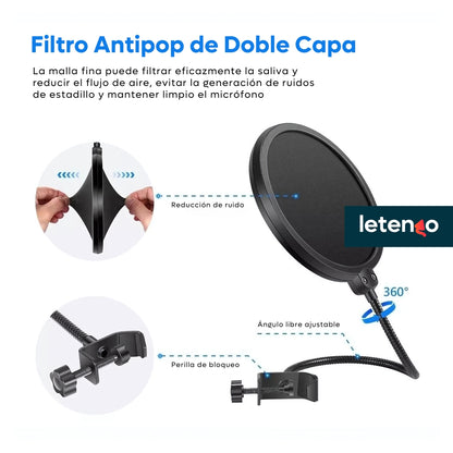 Soporte De Brazo Tijera Ajustable Neewer Nb-3 Para Micrófono