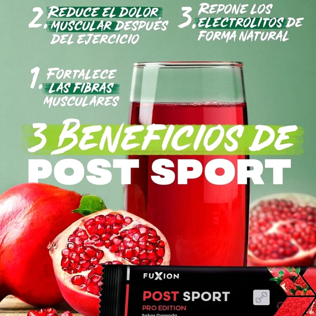 Post Sport Fuxion Recuperación Gym, Para Recuperar Tus Músculos