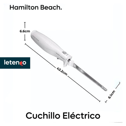 Set De Cuchillo Eléctrico Hamilton Beach 74250, Carnes, Pan