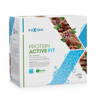 Proteína Activa Fit Fuxion Gym Sabor Chocolate - 14 Sobres