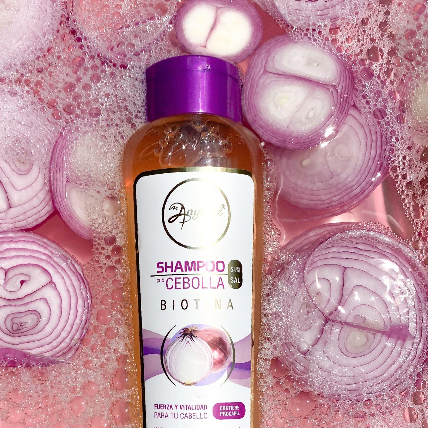 Shampoo Con Cebolla - Anyeluz