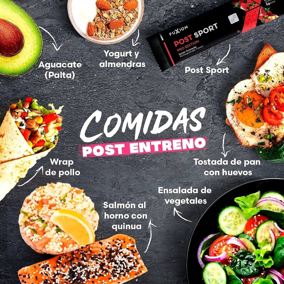 Post Sport Fuxion Recuperación Gym, Para Recuperar Tus Músculos