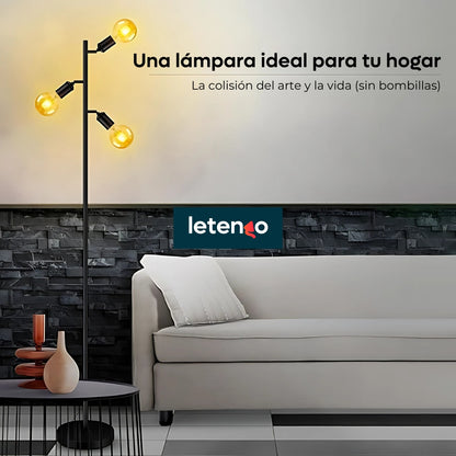 Lámpara De Pie Led Para Habitación Oficina Sala Moderna