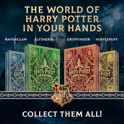 Baraja Cartas Poker Premium Edición Harry Potter Gryffindor