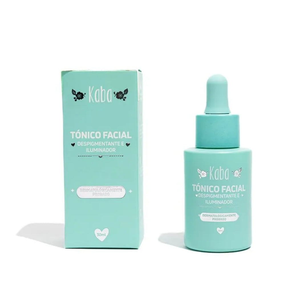 Tónico Facial Despigmentante E Iluminador 30 ML - Kaba