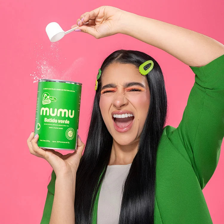 Batido Verde En Polvo Favorece La Digestión (Sabor Frutos Verdes) - Mumu