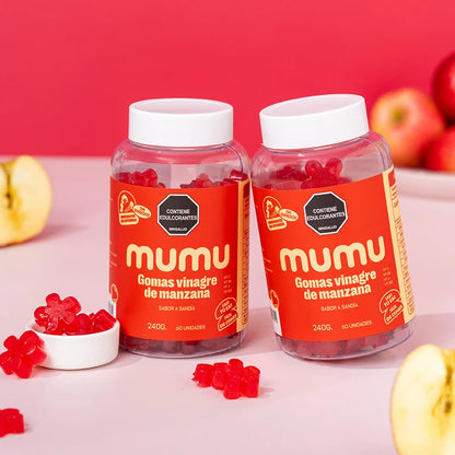 Gomas De Vinagre Manzana - Mumu