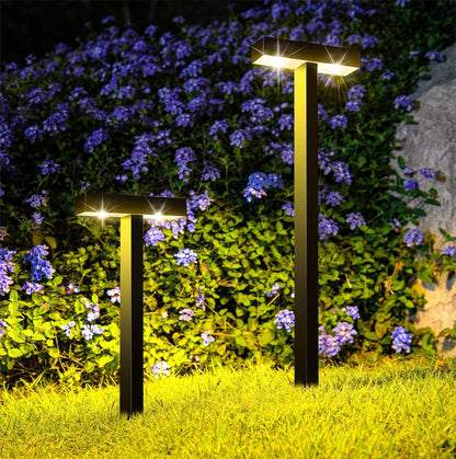 Luces Para Exteriores Impermeables De Jardín Con Panel Solar