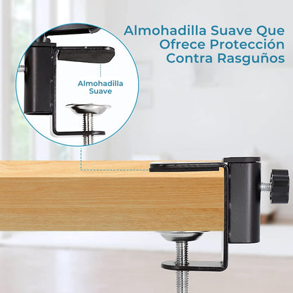 Brazo Soporte Ajustable Para Micrófono Cámara Celular Webcam