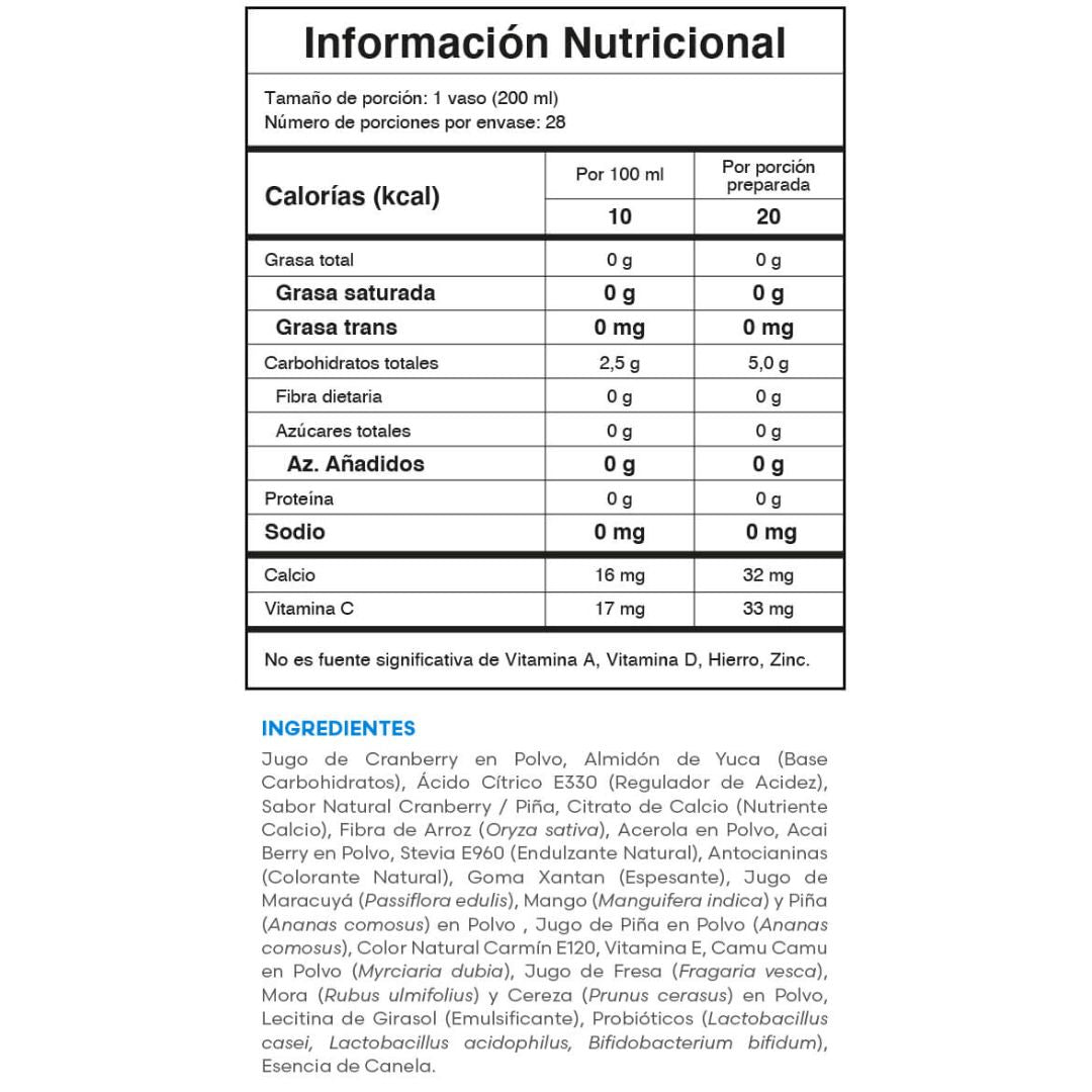 Berry Balance Fuxion Salud Tracto Urinario - 28 Sobres