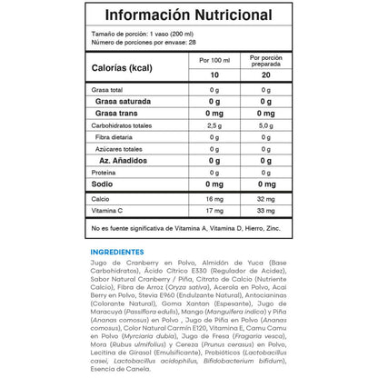 Berry Balance Fuxion Salud Tracto Urinario - 28 Sobres