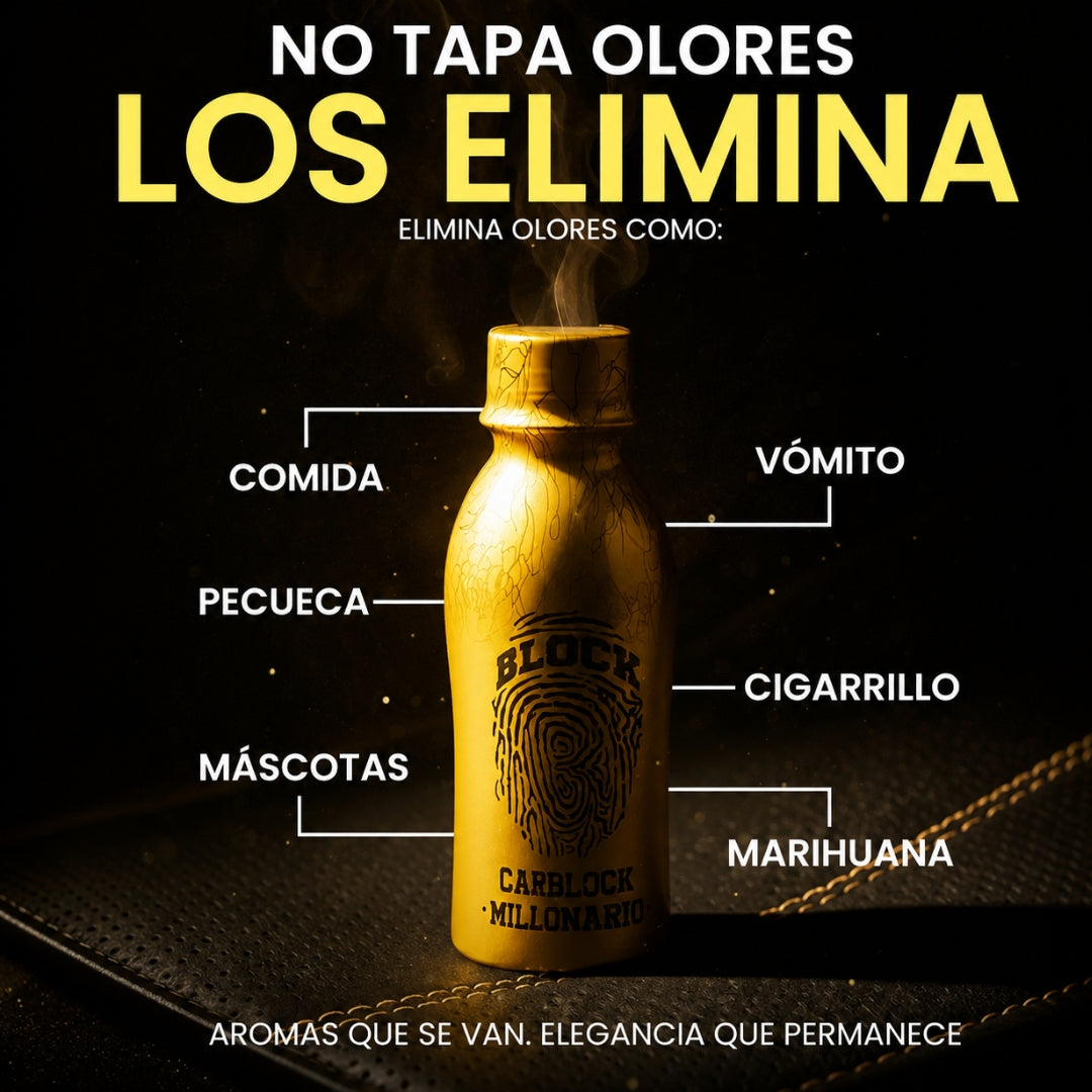 Perfume Para Carro Carblock Ambientador Para Millonarios