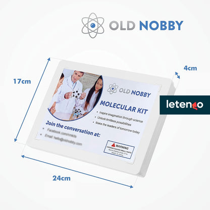 Kit Molecular De Química Orgánica Old Nobby 239 Piezas