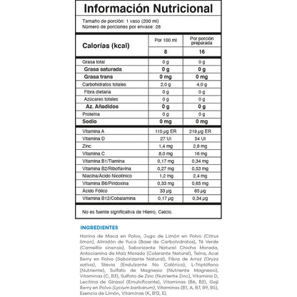Vita Xtra T+ Fuxion Vitaminas Y Energía - 28 Sobres