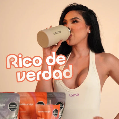 Fibra En Polvo Soma Sculpt Sabor Naranja Regula La Digestión - Aida Merlano