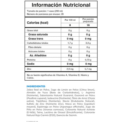 Passion Fuxion Deseo Y Energía - 28 Sobres