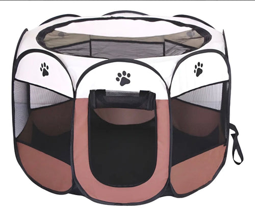 Corral Jaula Para Mascotas Armable Cama Portatil - Grande