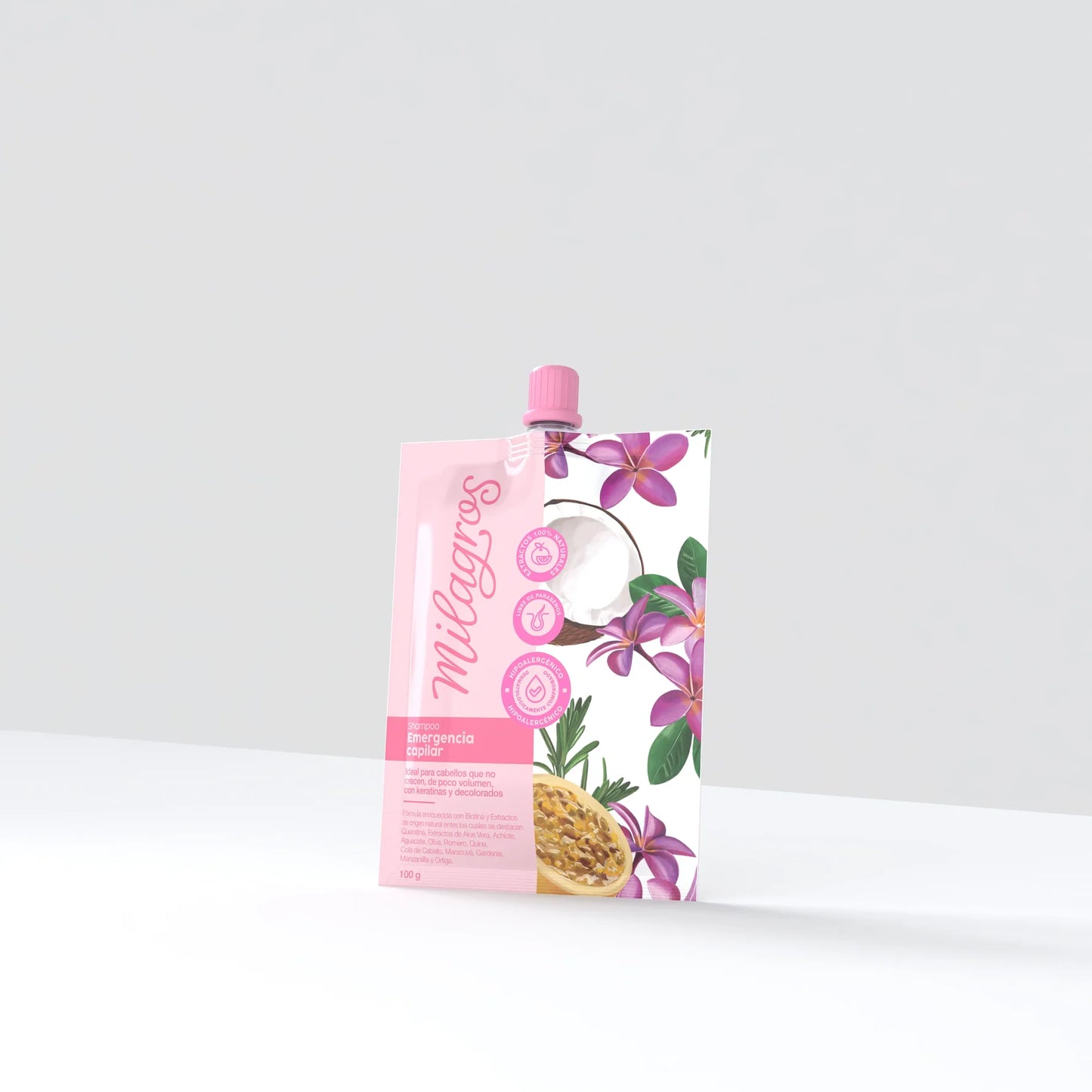 Doypack Shampoo Emergencia Capilar - Milagros