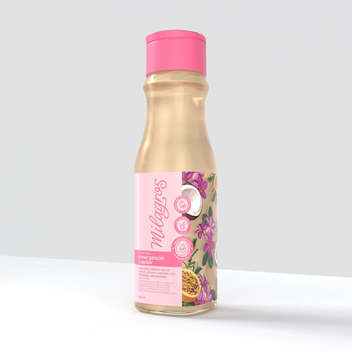 Shampoo Emergencia Capilar Con Biotina y Queratina 450 mL - Milagros
