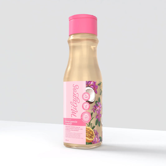 Shampoo Emergencia Capilar Con Biotina y Queratina 450 mL - Milagros