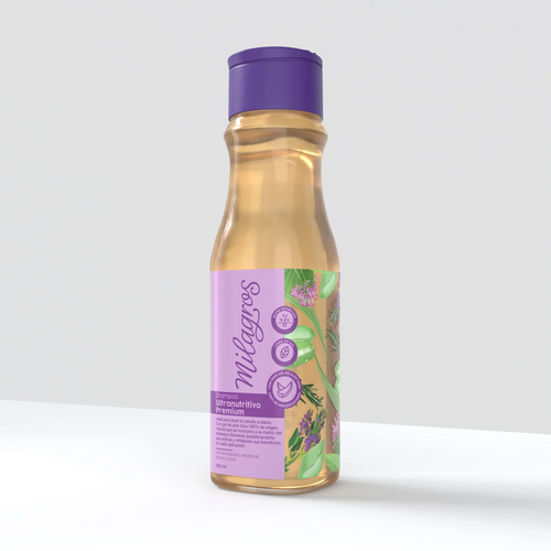 Shampoo Ultra Nutritivo Premium Con Aloe Vera 450 mL - Milagros