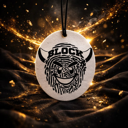 Ambientador Colgante Emojiblock by Carblock Perfume Millonario