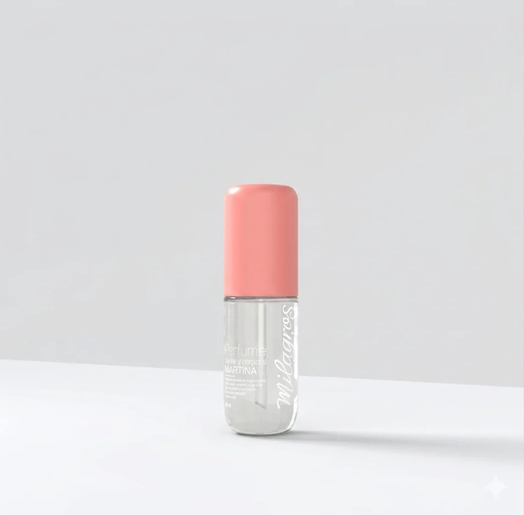 Mini Perfume Capilar y Corporal Martina Con Notas Frutales y Dulces - Milagros
