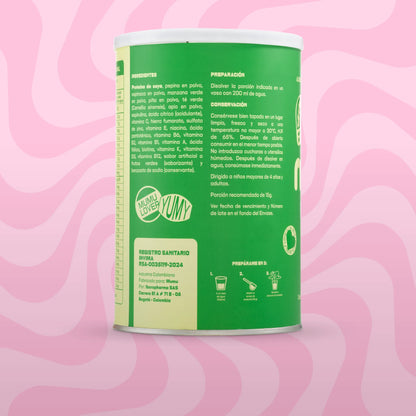 Batido Verde En Polvo Favorece La Digestión (Sabor Frutos Verdes) - Mumu