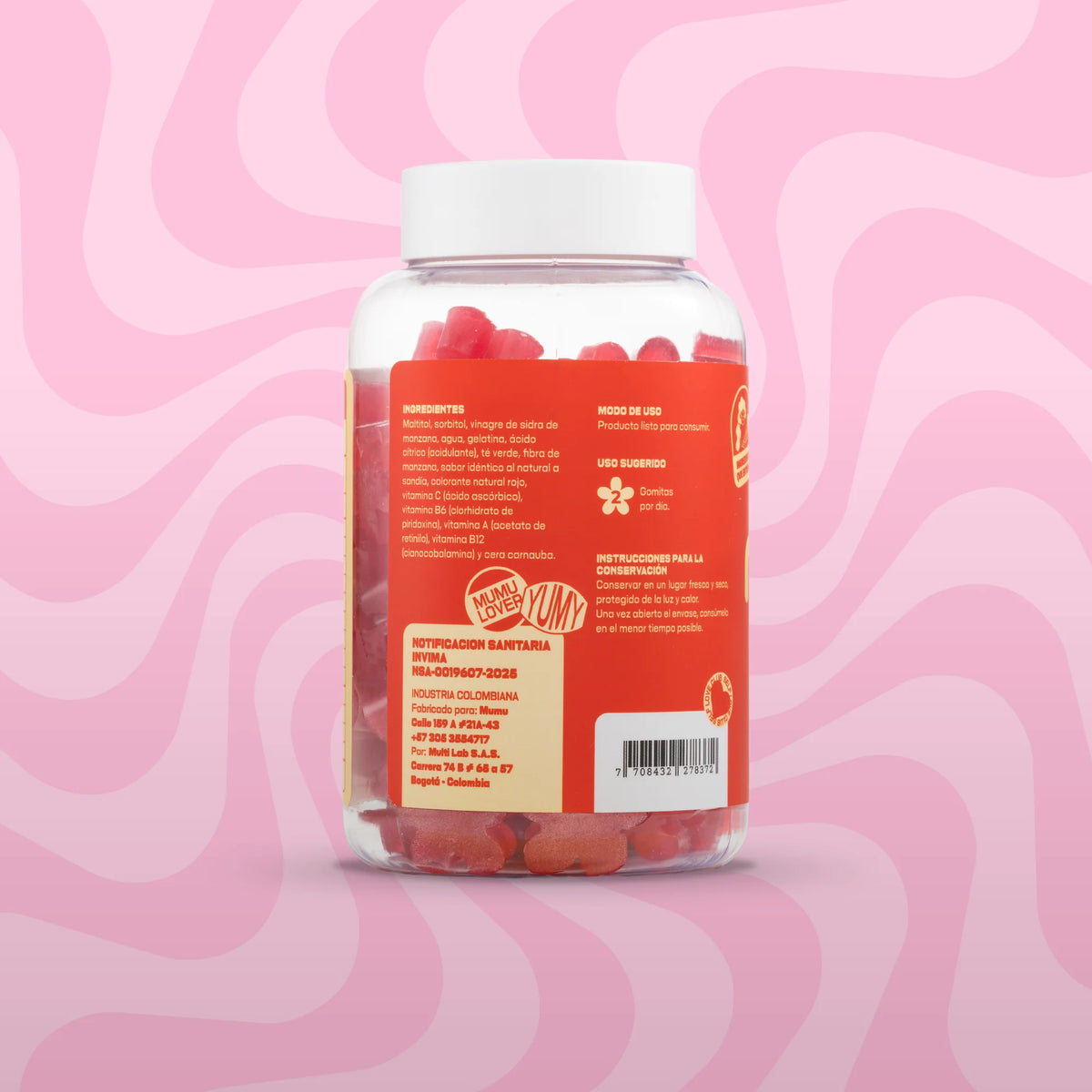 Gomas De Vinagre Manzana - Mumu