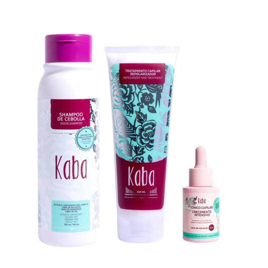 Kit Clínicamente Acelerador de Crecimiento Del Cabello - Kaba