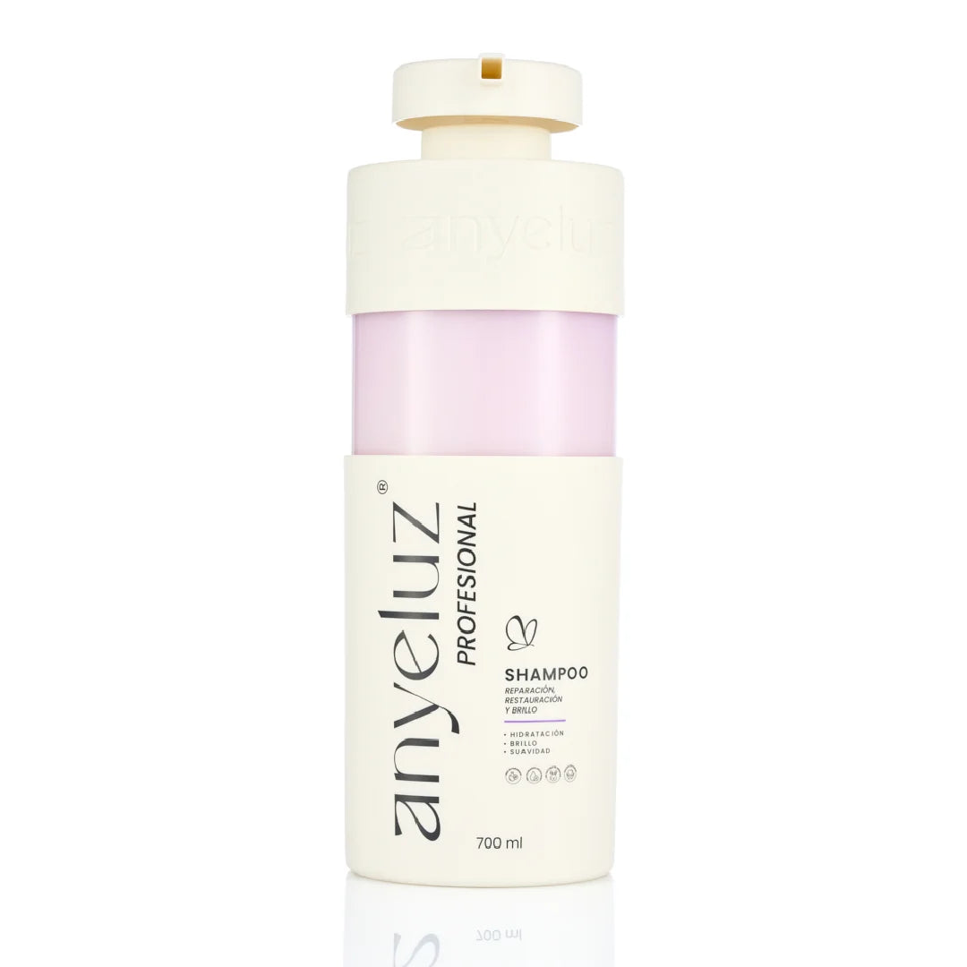 Shampoo Reparación, Restauración y Brillo Linea Profesional - Anyeluz