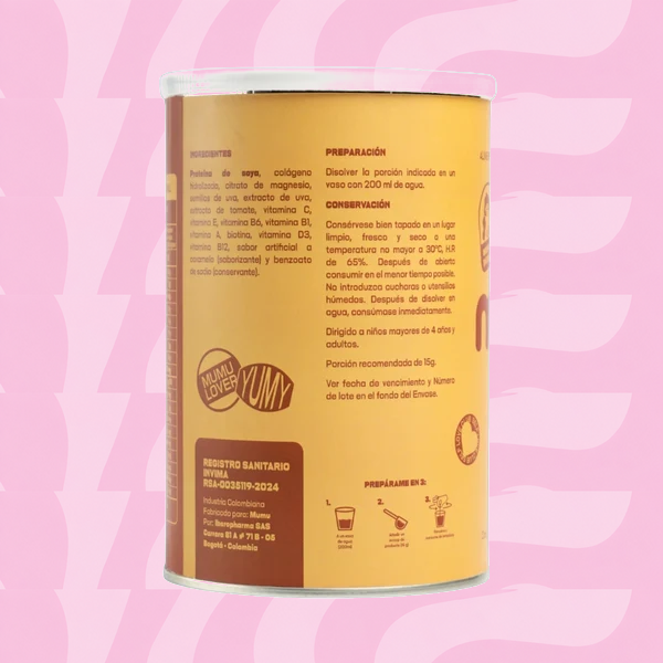 Colágeno Hidrolizado Con Resveratrol - Mumu
