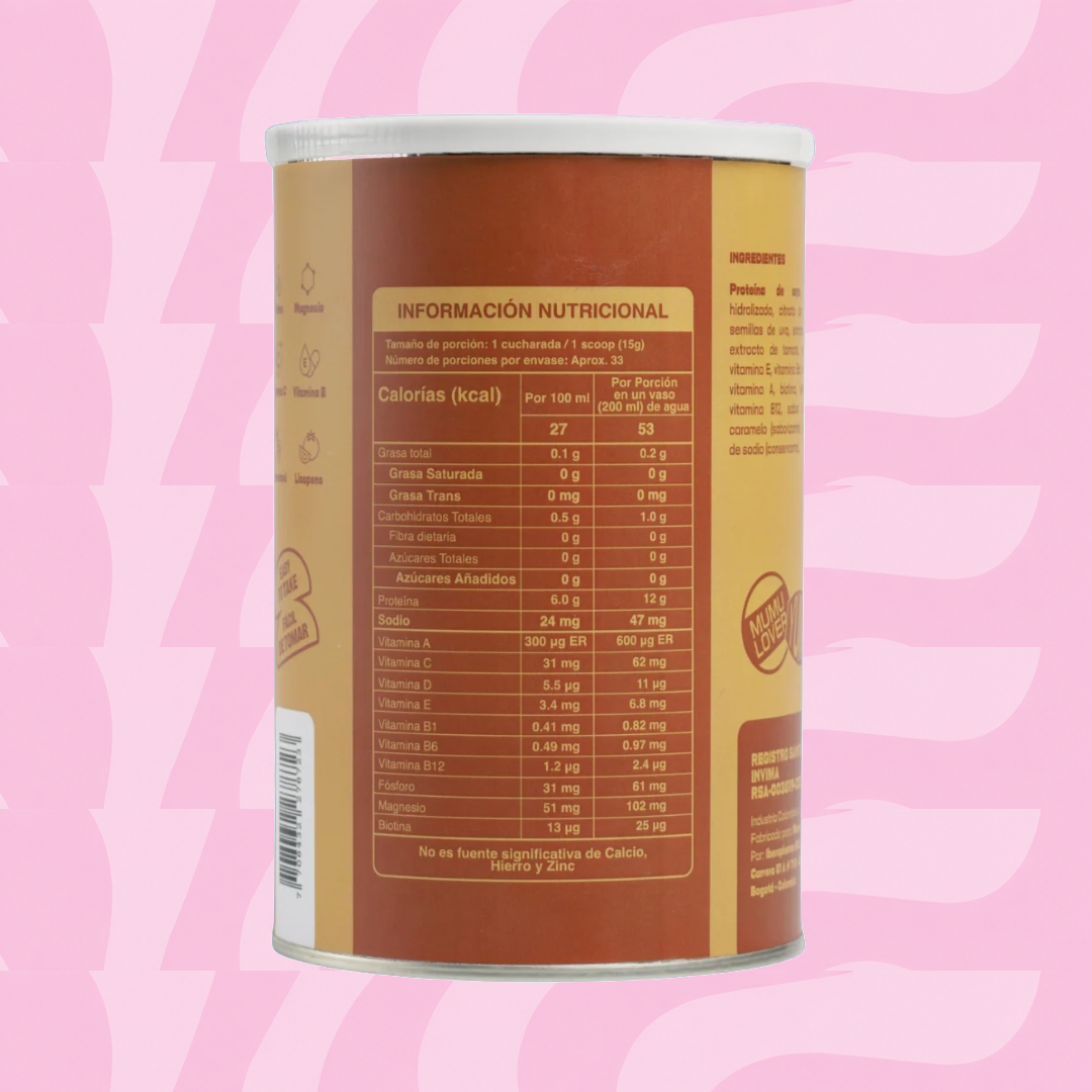 Colágeno Hidrolizado Con Resveratrol - Mumu